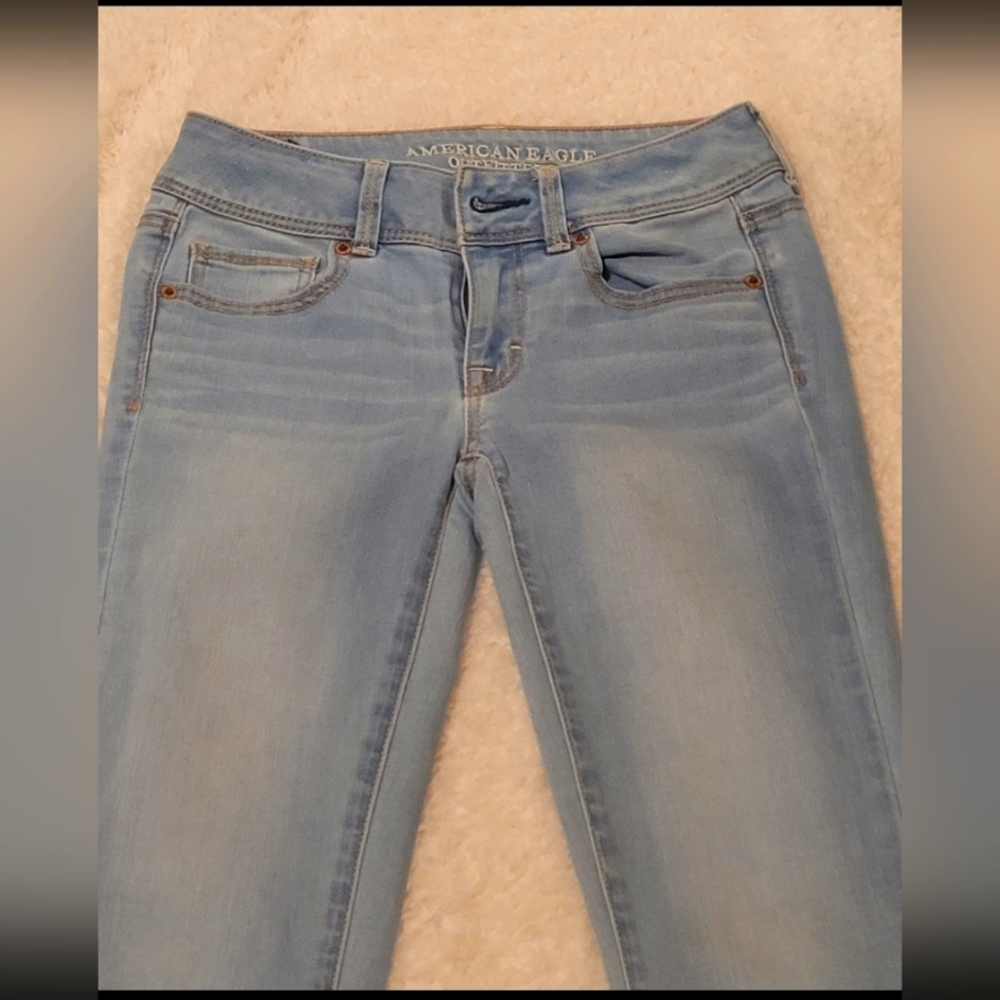 American Eagle Jeans Size 0 Kick Butt